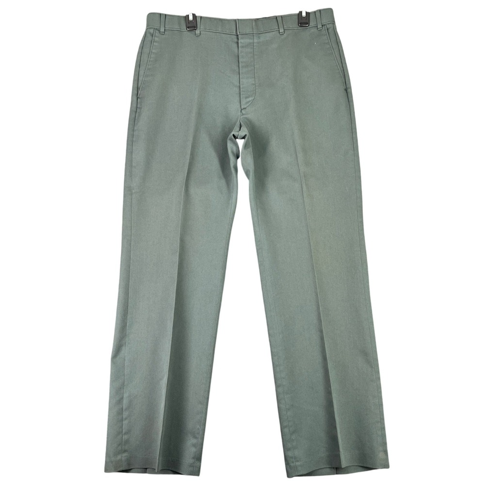 Vintage 80s Levis Action Slacks Pants Mens 36x31‎ Straight Leg Permanent Crease